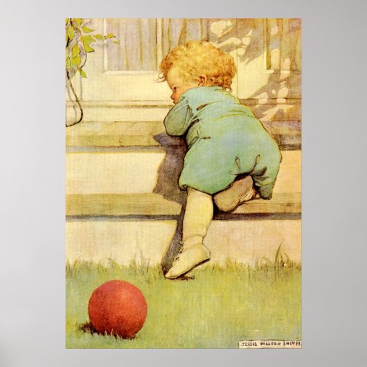 Poster Le bébé en petite taille (Devant)
