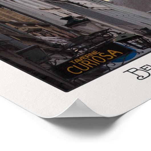 Poster Le beffroi de Bruges (Coin)