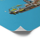 Poster Le Belafonte La vie aquatique (Coin)