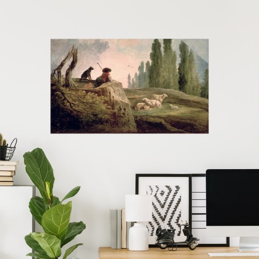 Poster Le berger (Bureau à domicile)
