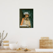 Poster Le bibliothécaire (Cuisine)