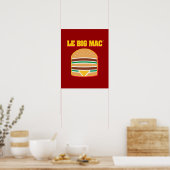 Poster Le Big Mac (Cuisine)