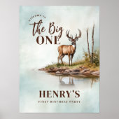 Poster Le Big ONE Deer première chasse 1er anniversaire (Devant)