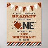 Poster Le Big One | Football 1er anniversaire (Devant)