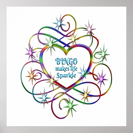 Poster Le Bingo Favorise La Vie (Devant)