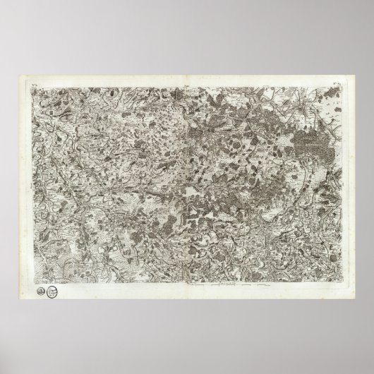 Poster Le Blanc, Chateauroux, Montmorillon (Devant)