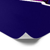 Poster Le bleu bleu (Coin)