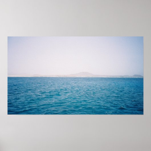 Poster Le bleu profond (Devant)