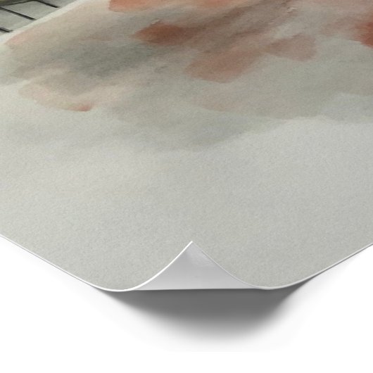 Poster Le Blossom Café (Coin)