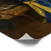 Poster Le Blue Robe, Auguste Toulmouche (Coin)