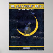 Poster Le blues alcoolique (Devant)
