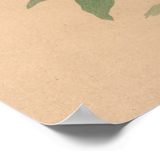 Poster Le Boa Vert de Joseph Wolf (Coin)