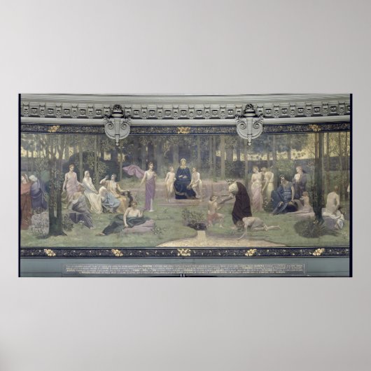 Poster Le bois sacré (Devant)