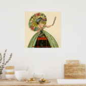 Poster “Le Bol à Poisson” par Umberto Brunelleschi (Cuisine)