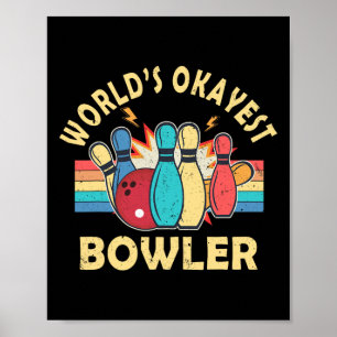 Poster Le bolleur le plus moyen du monde Retro Hommes Fem