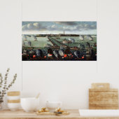 Poster Le bombardement de Dunkerque (Cuisine)