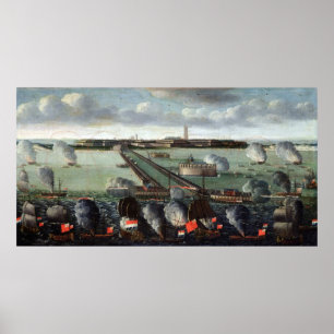 Poster Le bombardement de Dunkerque