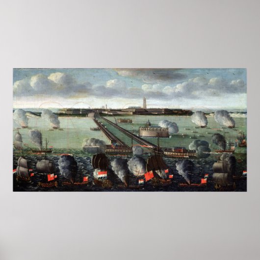 Poster Le bombardement de Dunkerque (Devant)