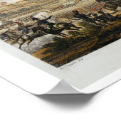 Poster Le bombardement de Madrid, le 4 décembre 1808, (Coin)