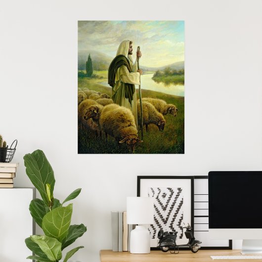 Poster Le bon berger (Bureau à domicile)