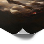 Poster Le bon berger - Dessin numérique Jésus (Coin)