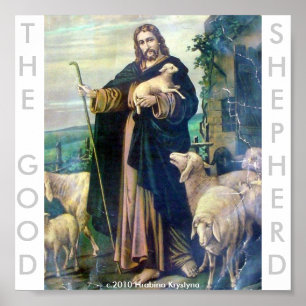 POSTER LE BON BERGER….NOTRE SEIGNEUR JÉSUS