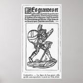 Poster Le Bon Géant, de "Gargantua" de François (Devant)