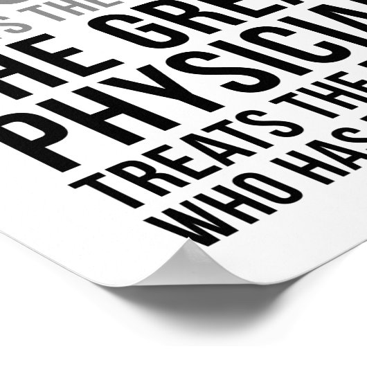 Poster Le bon médecin (Coin)