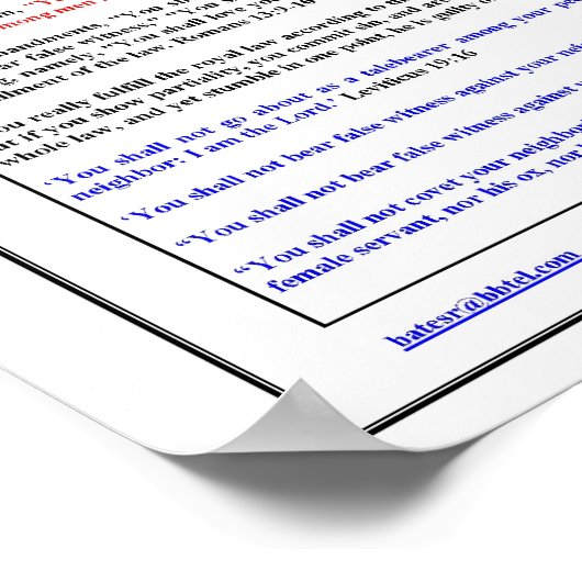 Poster Le bon samaritain (Coin)