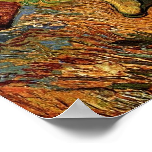 Poster Le bon samaritain par Vincent van Gogh (Coin)