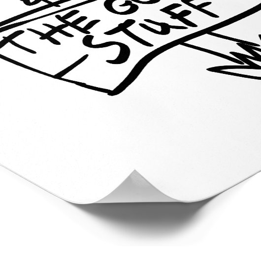 Poster Le bon signe (Coin)