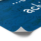 Poster Le bonheur est...Réussite Imprimer (Coin)