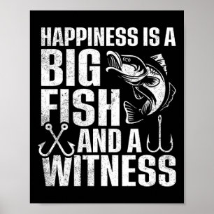 Poster Le Bonheur Est Un Gros Poisson Et Un Témoin 1