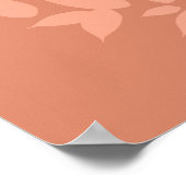 Poster Le Bonheur Est Une Guirlande De Travail Intérieure (Coin)