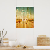 Poster Le bonheur n'est pas une destination, c'est un mod (Cuisine)