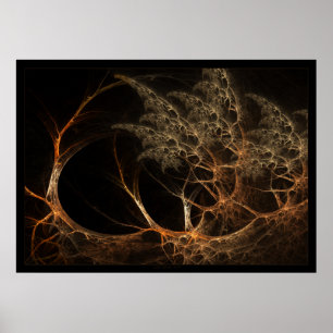 Poster Le bord de la forêt