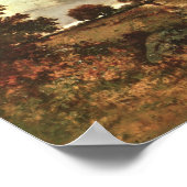 Poster Le bord de la forêt, 1871 (Coin)