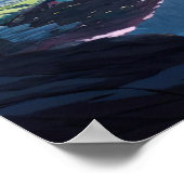 Poster Le bord de la montagne (Coin)