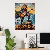 Poster Le bord de l'océan : l'hymne du lion (Bureau à domicile)