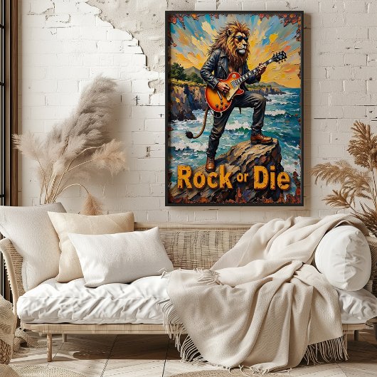 Poster Le bord de l'océan : l'hymne du lion