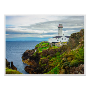 Poster Le "bord du monde" au phare de Fanad Head