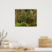 Poster Le bosquet par Vincent van Gogh (Cuisine)