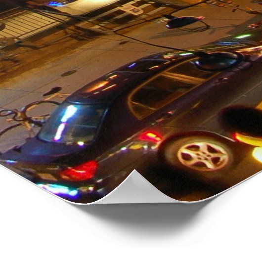 Poster Le bouchon de douche (Coin)