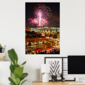 Poster Le bouchon de douche (Bureau à domicile)