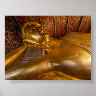 Poster Le Bouddha couché à Bangkok