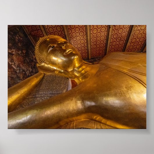 Poster Le Bouddha couché à Bangkok (Devant)