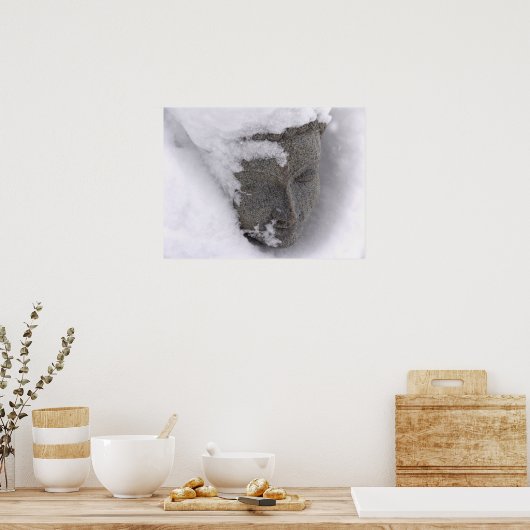 Poster Le Bouddha en hiver (Cuisine)