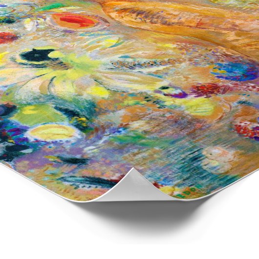 Poster Le Bouddha, Redon (Coin)