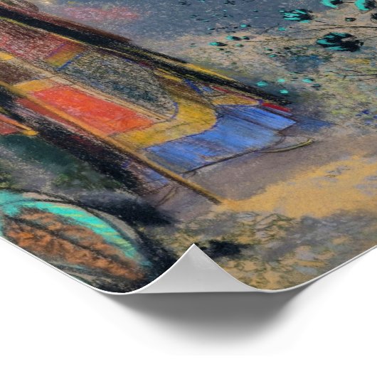 Poster Le Bouddha, Redon (Coin)