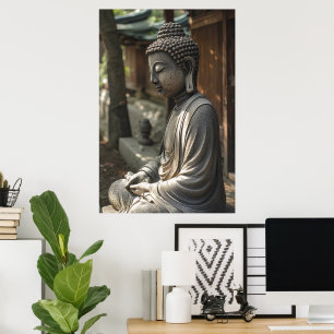 Poster Le Bouddha silencieux
